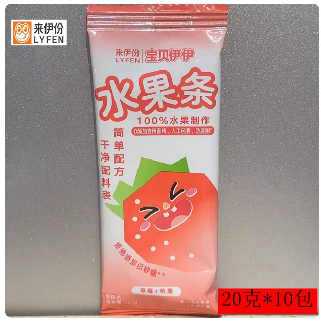 来伊份 水果条（草莓味）20g