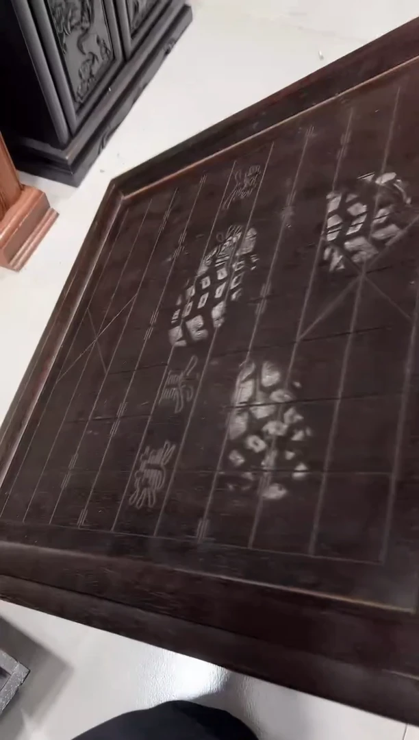 紫檀木双用大号棋盘