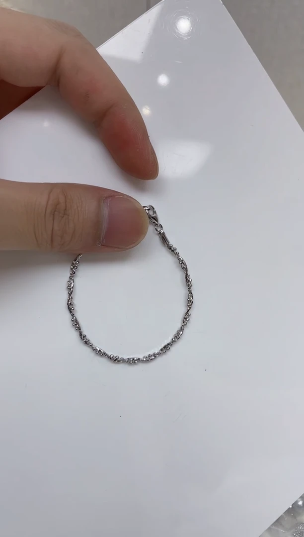 银S925镶嵌海水珍珠手链