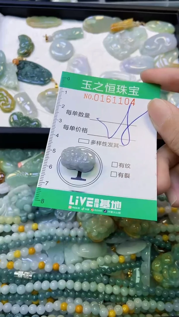 颈饰未镶嵌翡翠闪购0161104