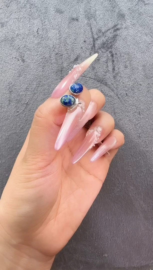 孔雀石未镶嵌耳钉FH-1 凤凰石 耳钉