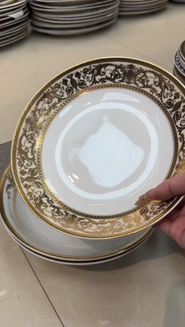 【闪购商品】瓷片8英寸菜盘福利款