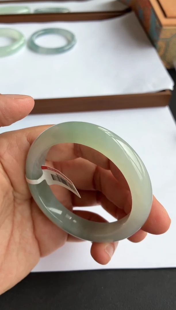 未镶嵌手镯翡翠22号55*12*8.7正圈