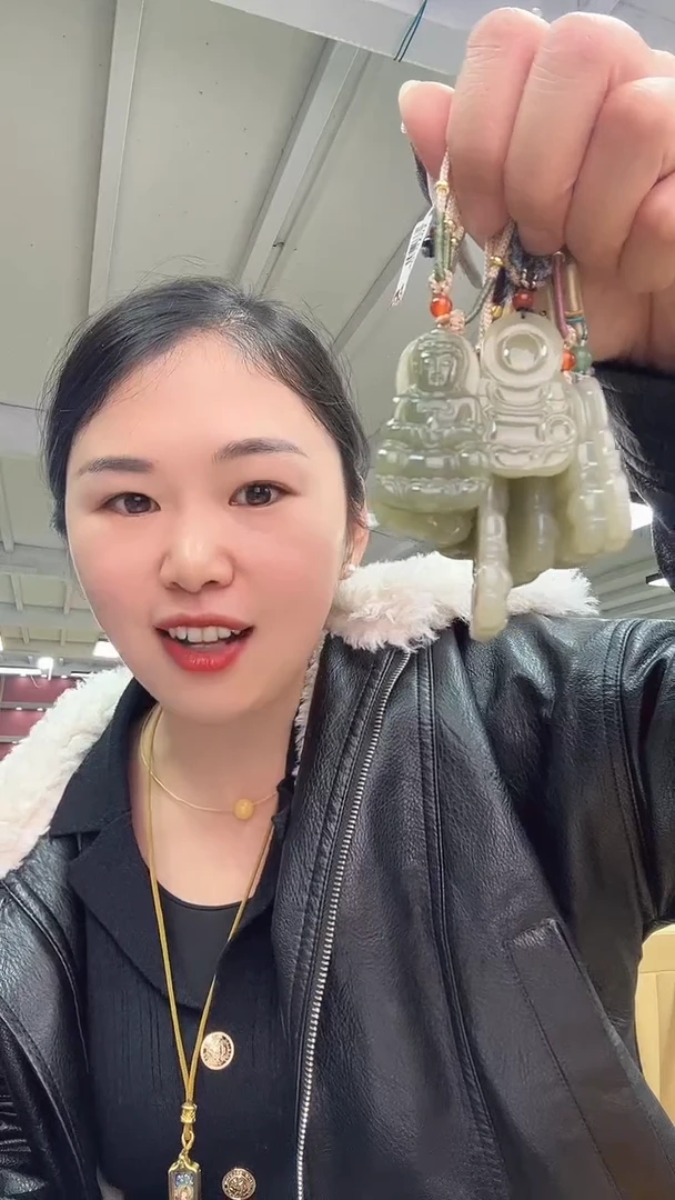 吊坠(不含链)未镶嵌和田玉观音多样性拍一发一