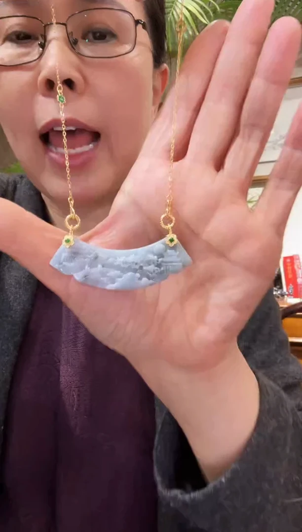 【闪购商品】翡翠颈饰未镶嵌国风