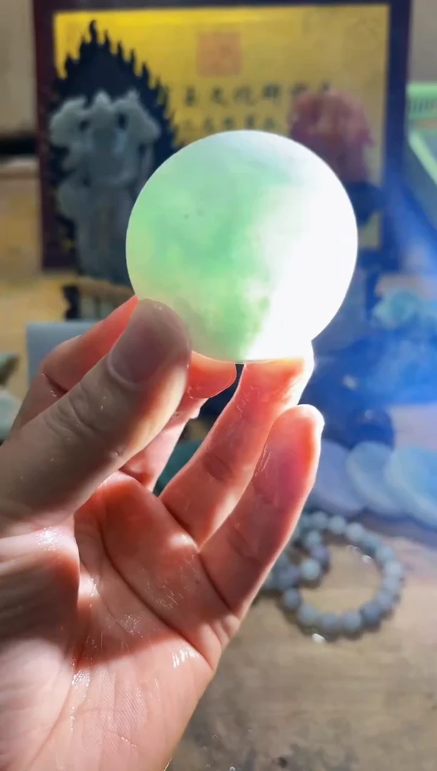 未镶嵌挂件翡翠A货常星6604