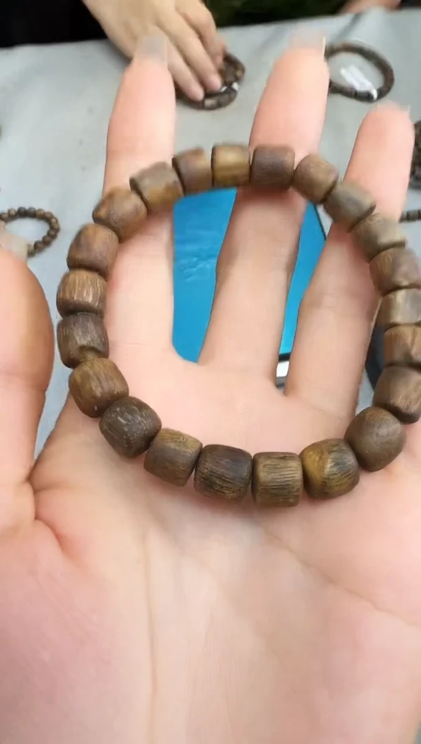 沉香手串0912沉水随型单圈多样性发一