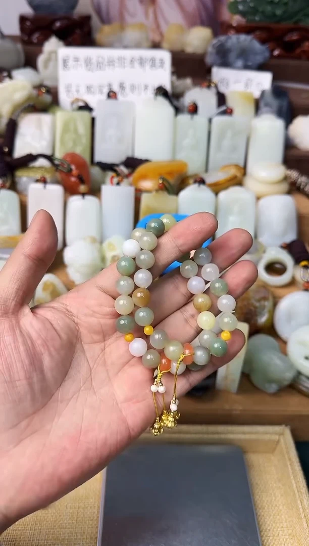 【闪购商品】和田玉颈饰未镶嵌手串多样性发一