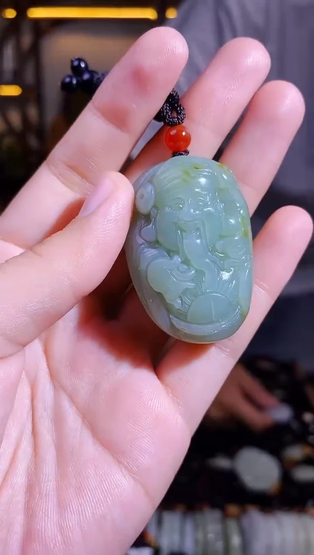颈饰未镶嵌和田玉1
