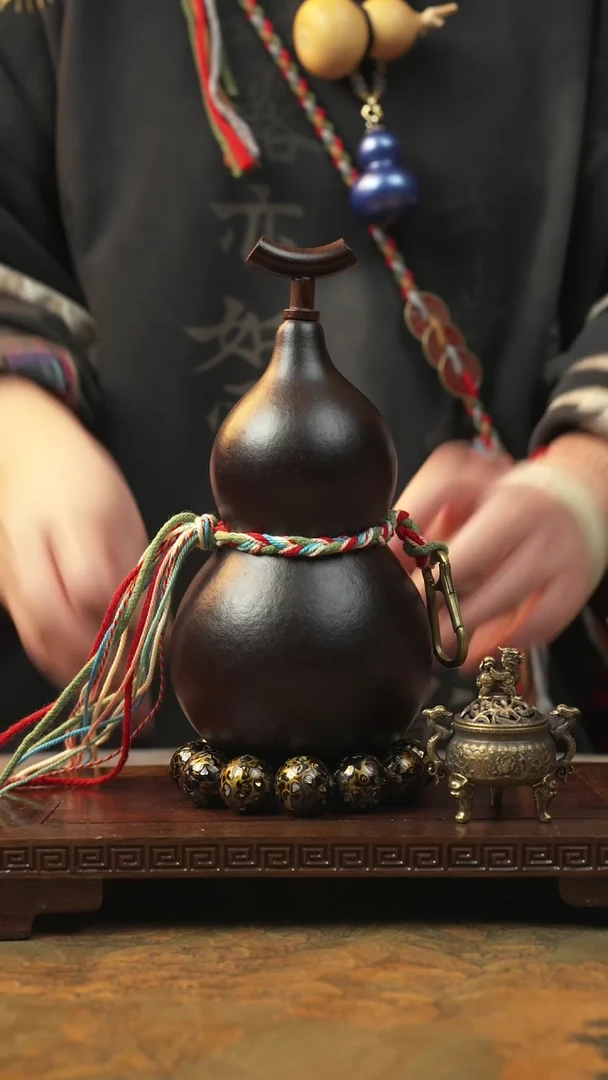 105大漆一物一拍记葫堂出品【不带手串】