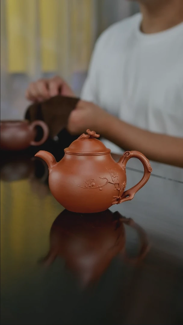 茶壶紫砂宁**远春见高端紫砂壶1111