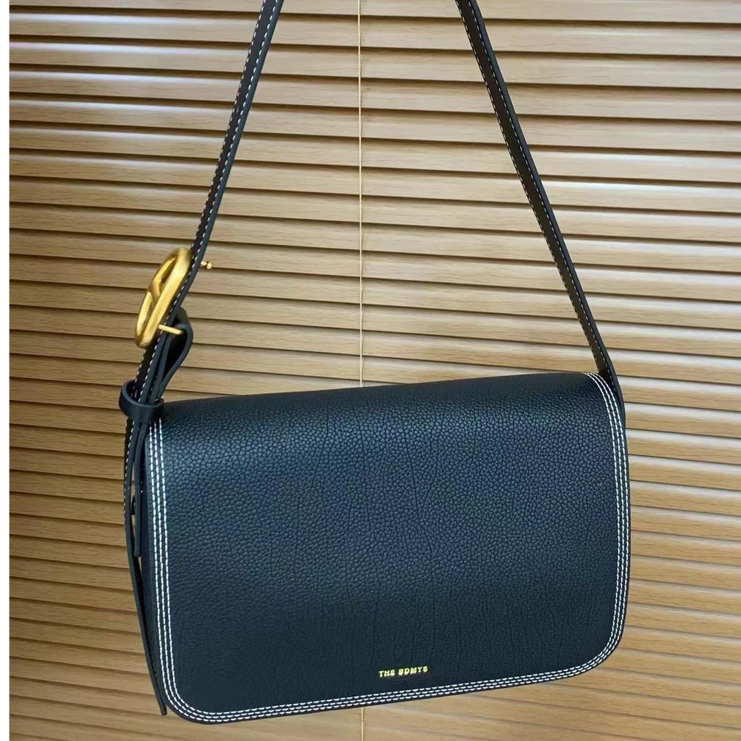 【南沙瑞熙】BD-B866-宝藏黑RAIN.CUN轻奢小众时尚女士包