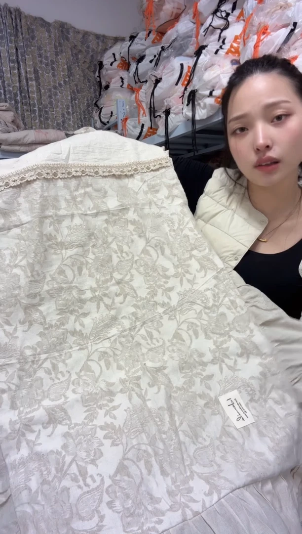 棉棉  色织提花枕套 59