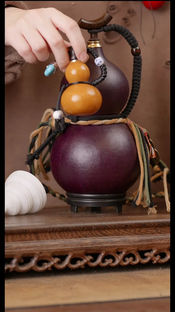 94号精品天然大漆酒葫芦一物一拍~