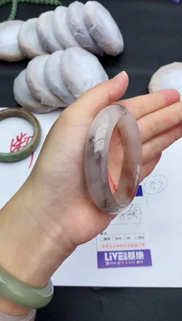 未镶嵌手镯石英质玉191+56/57