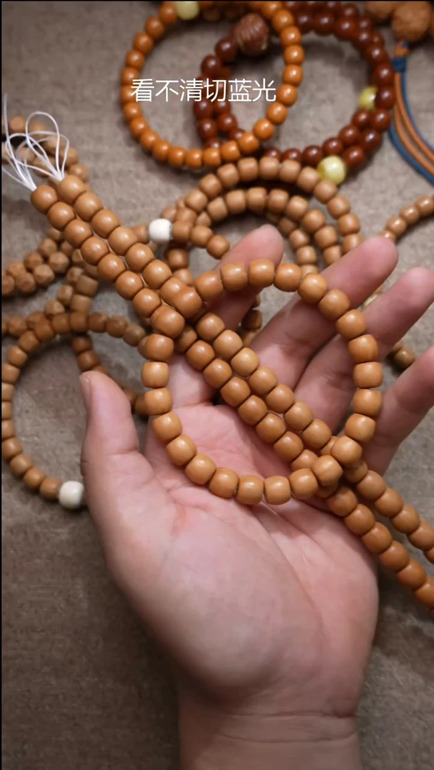 手串猴头核桃哑光直切10mm