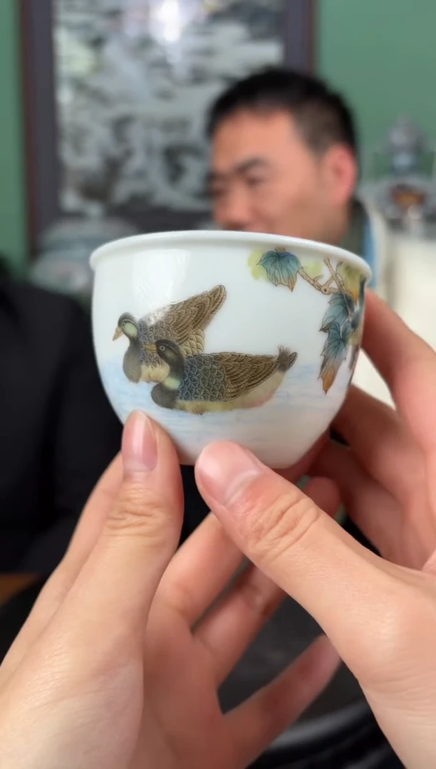 【闪购商品】杯子E05【人间瓷画】《万端辉》