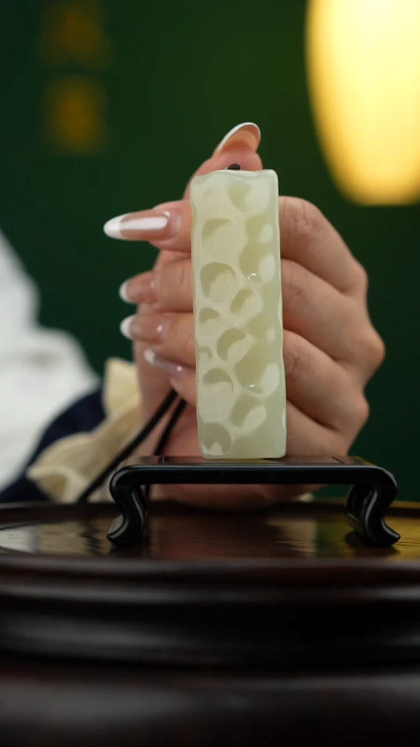 玉【小奶酪】天然玉石手把件