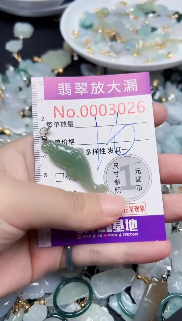 颈饰未镶嵌翡翠3026