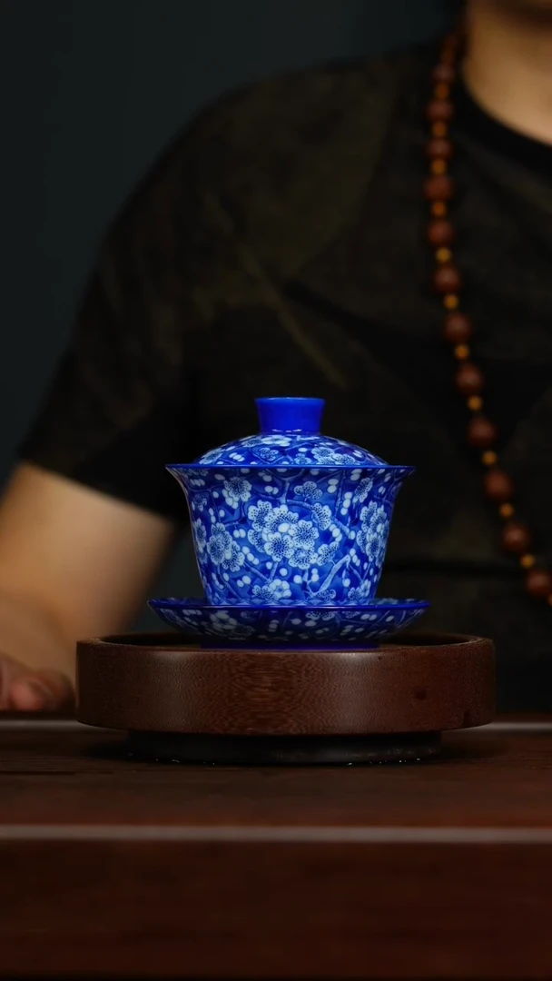 茶壶紫砂X6冰梅盖碗