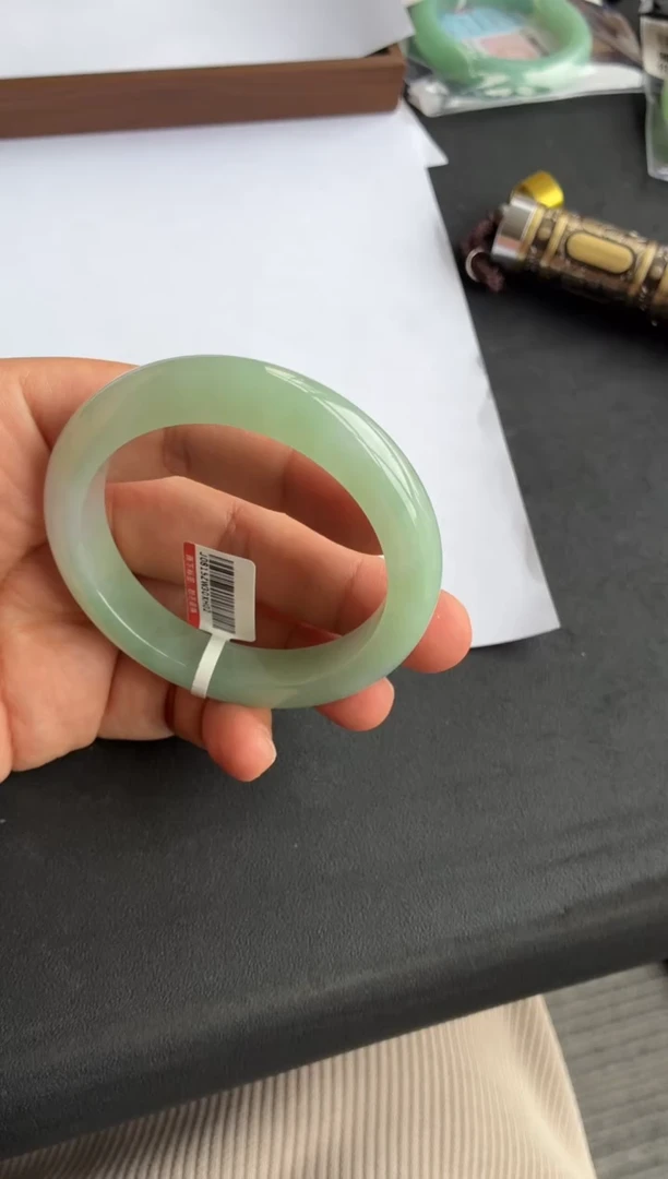 未镶嵌手镯翡翠53号57.7*12*9.2正圈