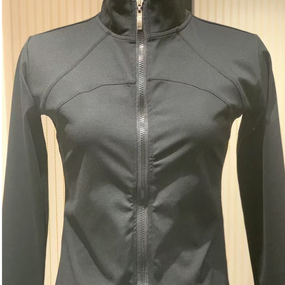 拉链短外套上衣运动春秋女款紧身