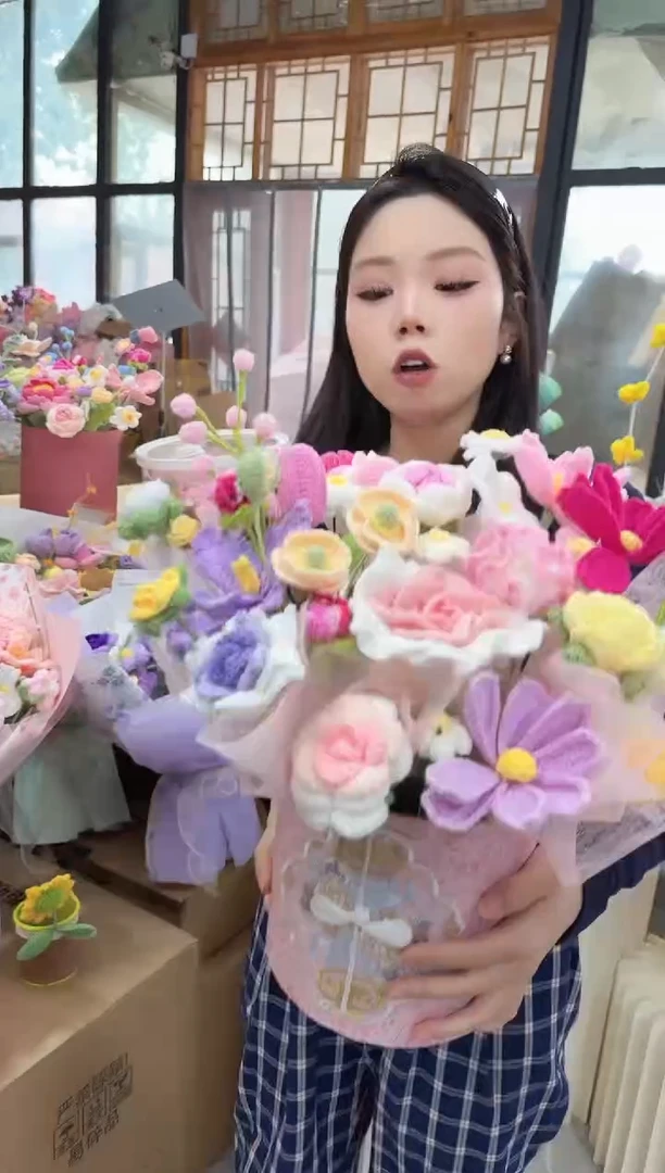 非遗手工定制花束，孤品清仓！！