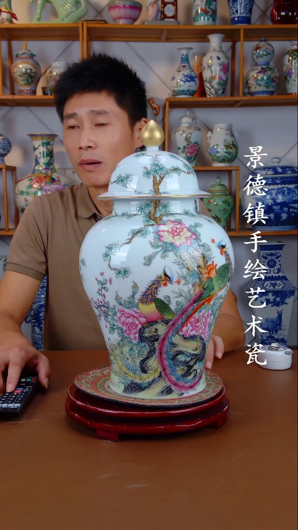 现代景德镇手工手绘陶瓷摆件66