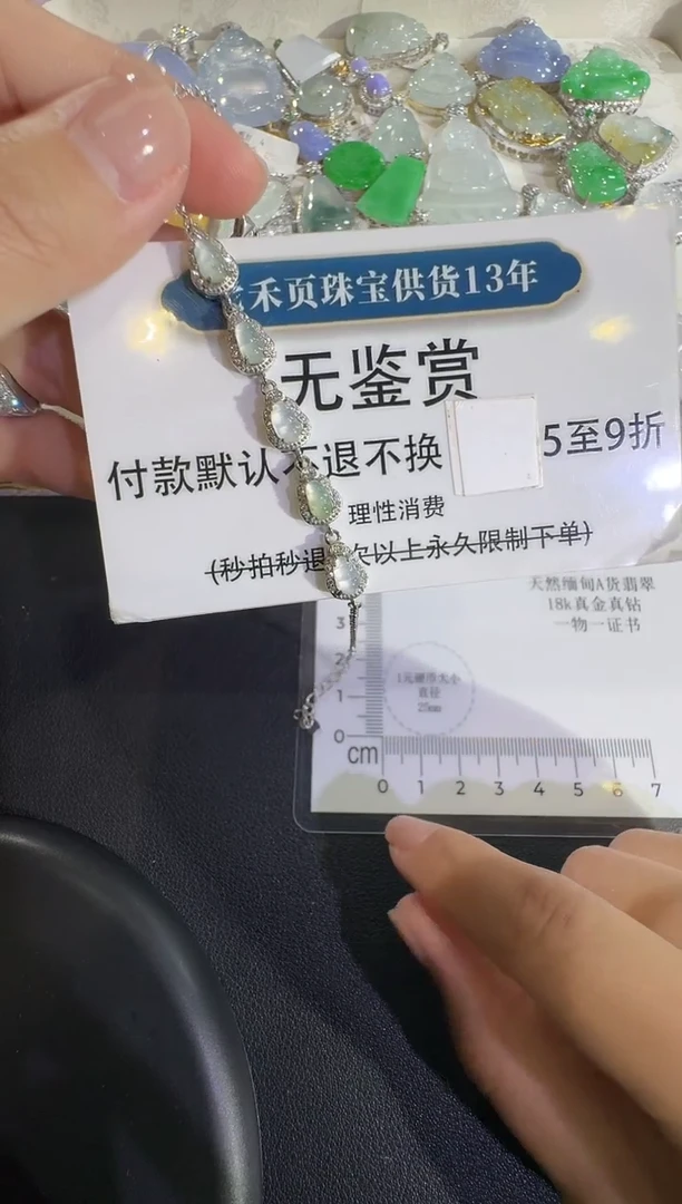 吊坠(不含链)银S925镶嵌翡翠不退换无鉴赏