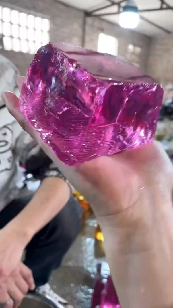新疆托帕石原石摆件