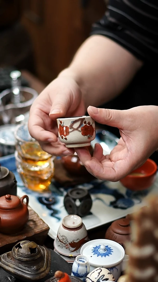 闪购32号 主人杯茶杯功夫茶道具