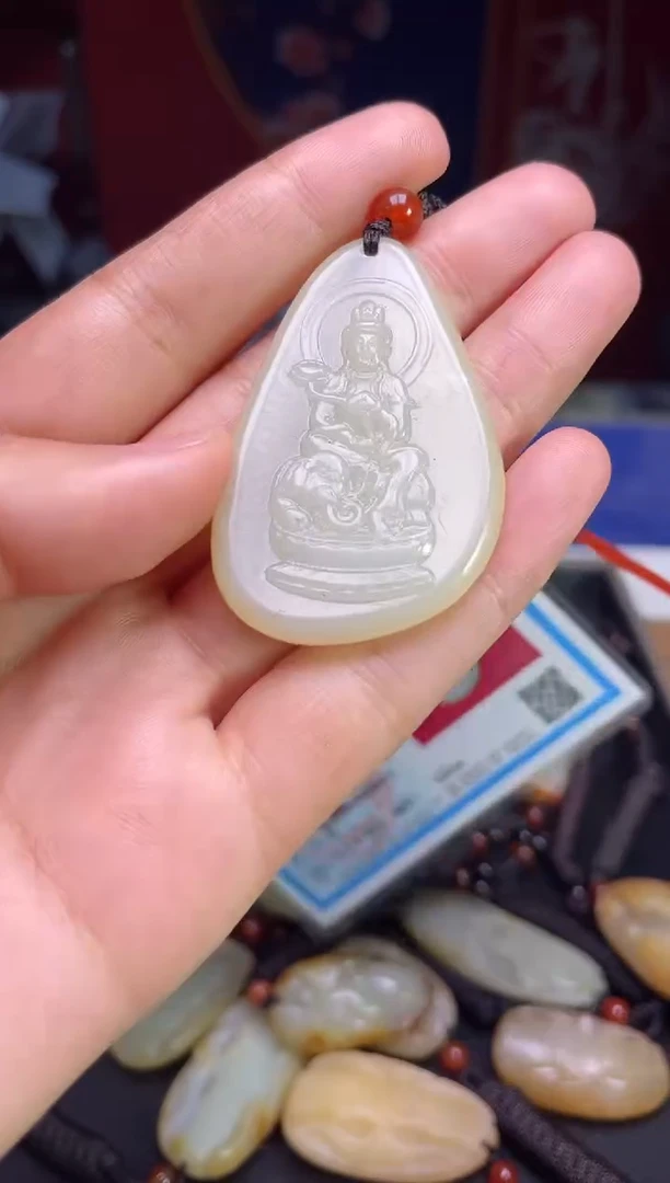 颈饰未镶嵌和田玉123