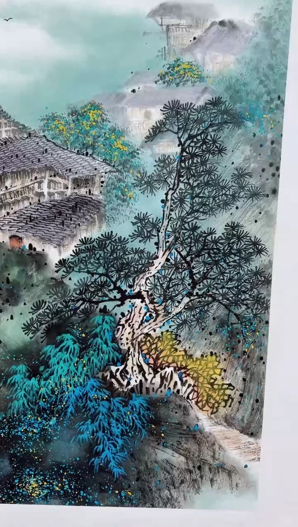 国画画都老张-书法绘画作品-甄选国画书法绘画