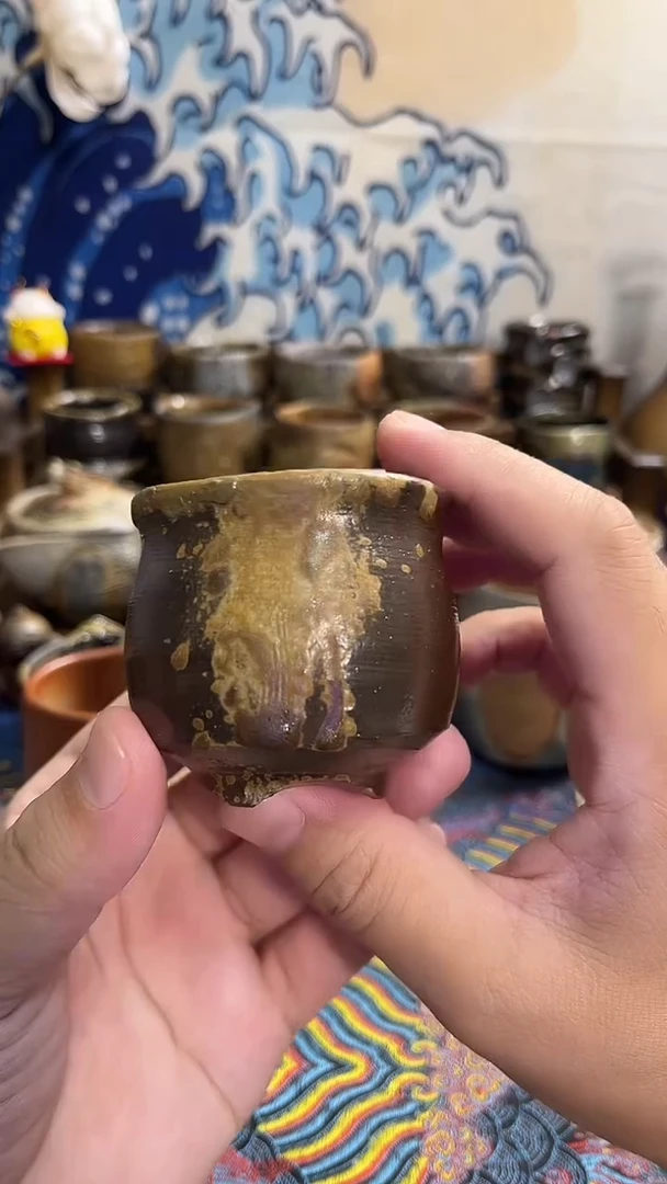 松景日式备前烧茶具茶周边