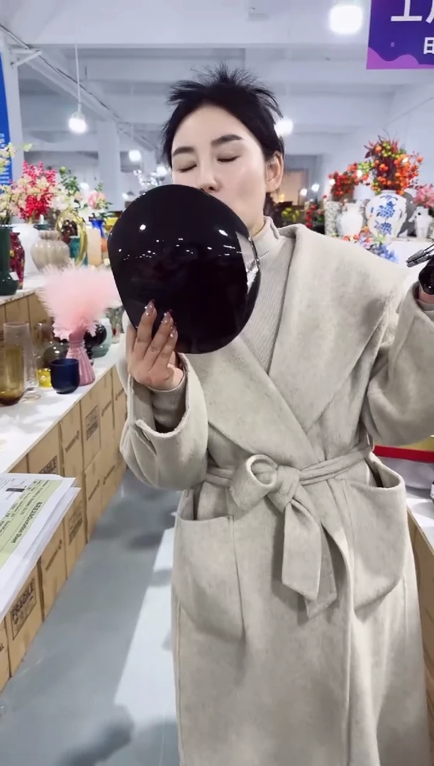 【闪购商品】无铅玻璃UU外贸仓-微瑕花瓶--K3RM