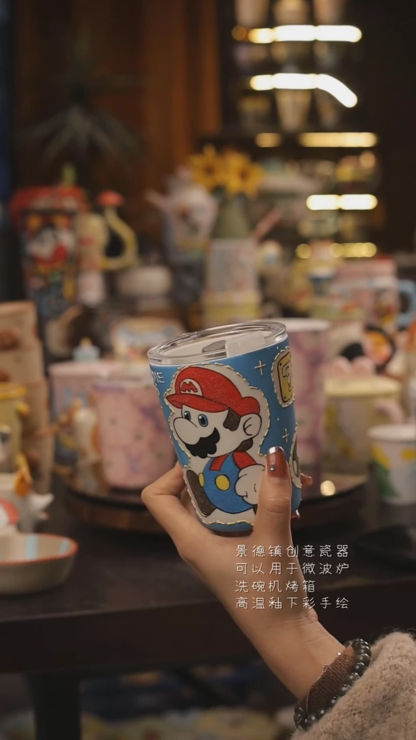 景德镇釉下彩绘设计师款式陶瓷