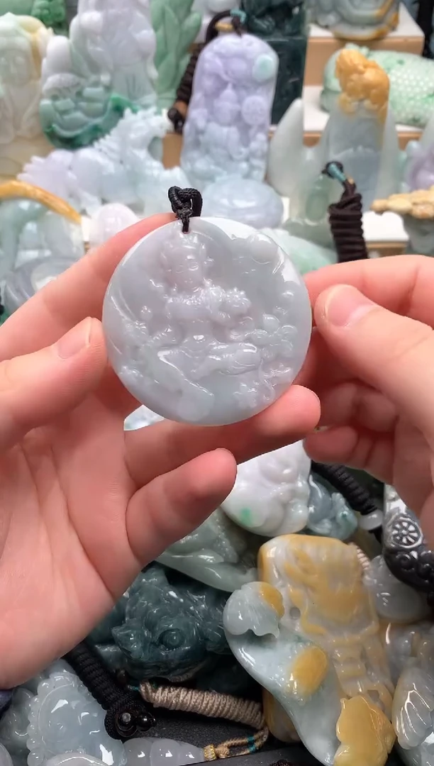 吊坠(不含链)未镶嵌翡翠1