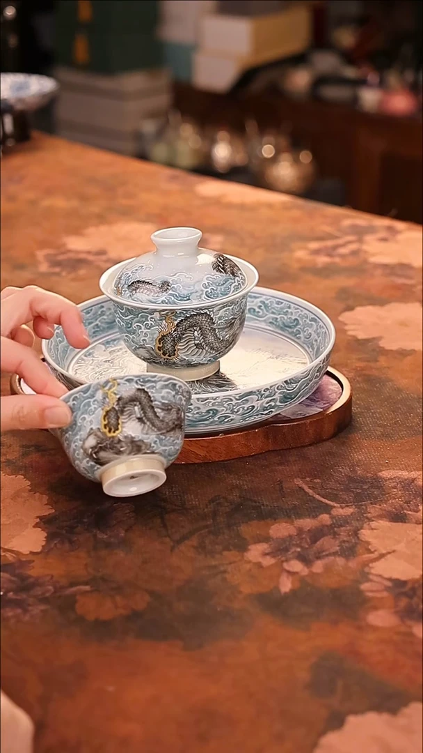 【闪购商品】陶瓷茶具（无礼盒无茶盘）@@122