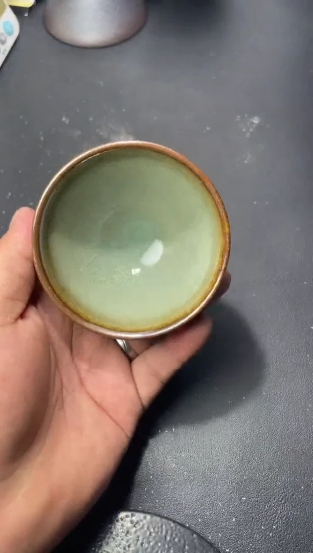 茶盏332（叶紫建盏叶紫