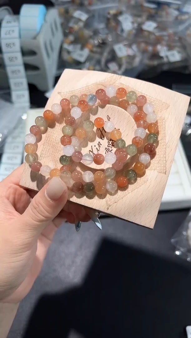 未镶嵌手串水晶12s多样性发其一【1条】默认微瑕7mm
