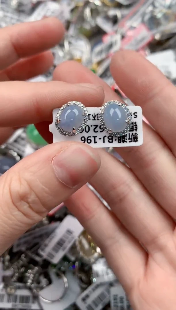 银S925镶嵌戒指翡翠555----2