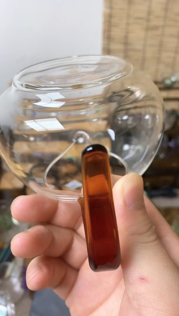 禾器淡然琥珀色微瑕不退不换