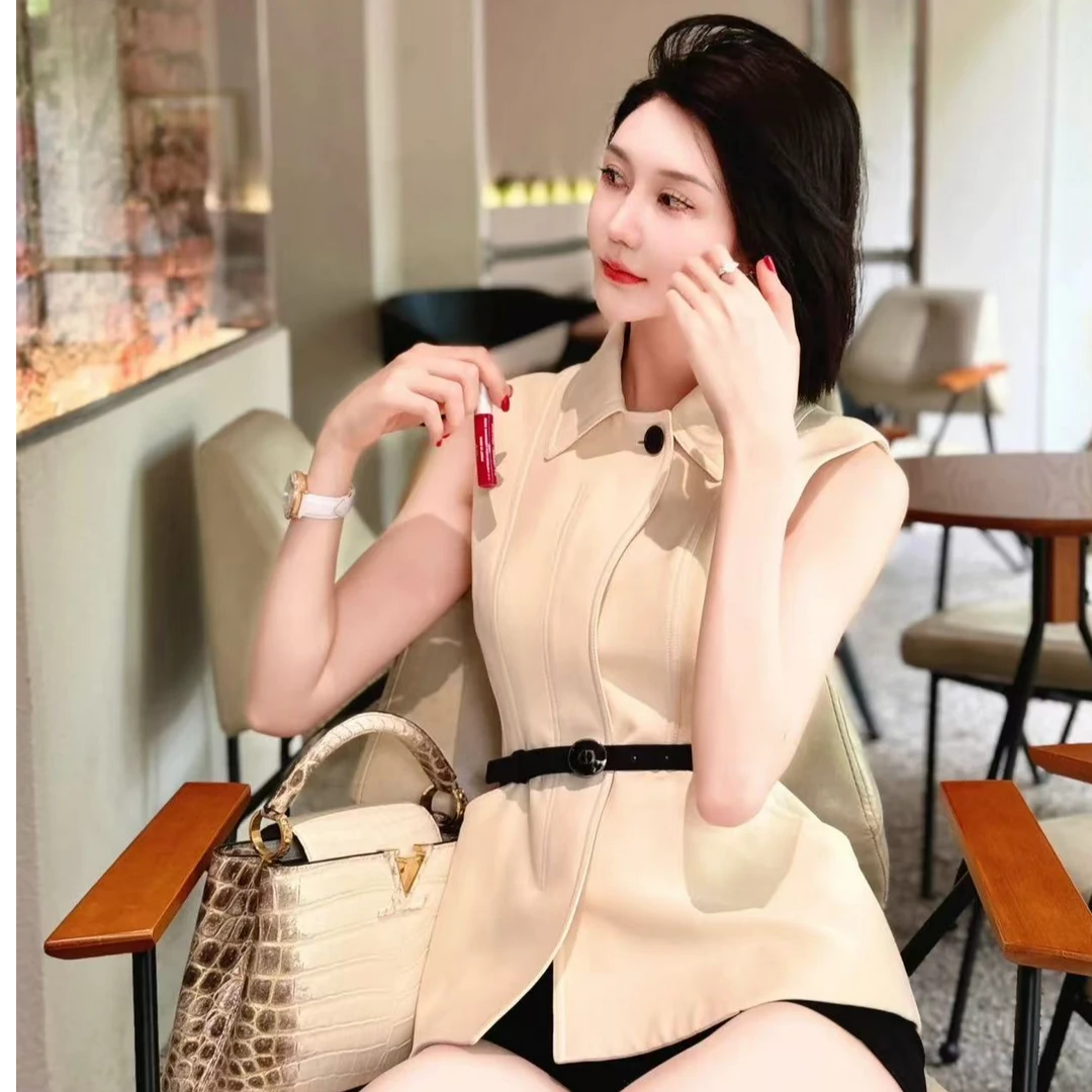 95新 DIOR/迪奥 Dior迪奥经典短款西装马甲34码