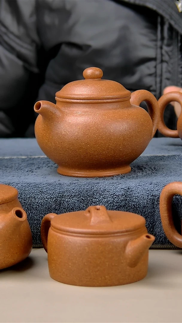 【闪购商品】紫砂茶壶280掇只红降坡