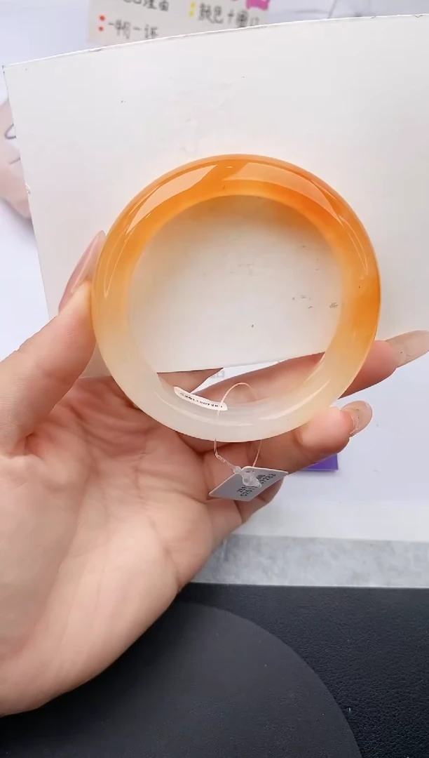 未镶嵌手镯石英质玉w74-HHB58+