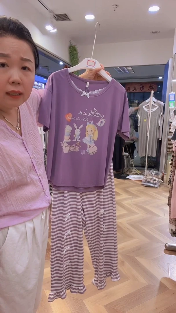 棉半袖八分裤XL号130-150斤以下