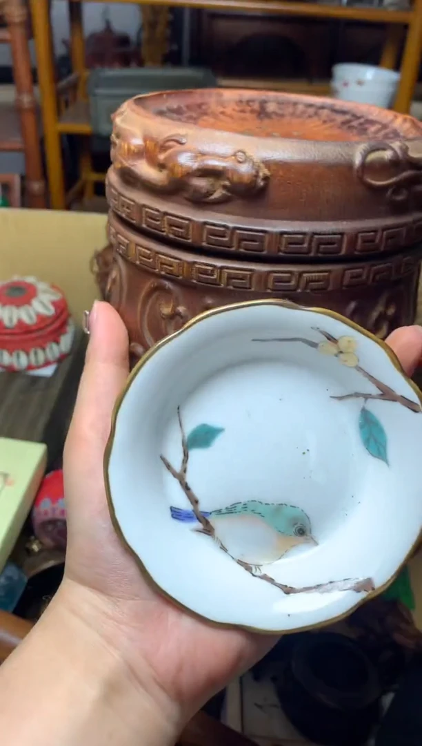 紫砂盖碗瓷器默认微瑕瓷器