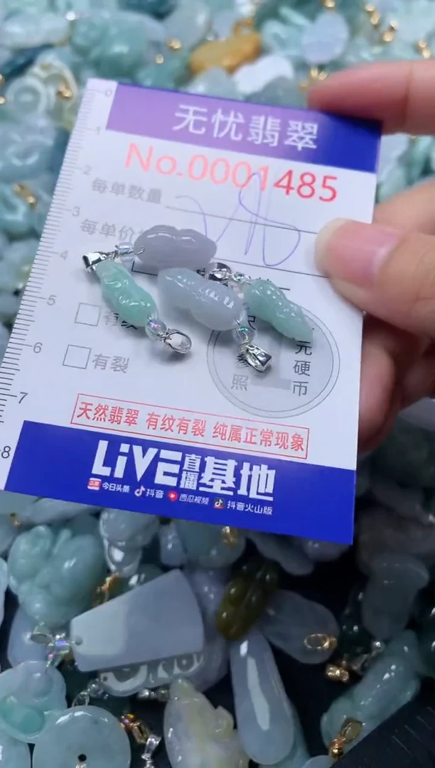 颈饰未镶嵌翡翠1485