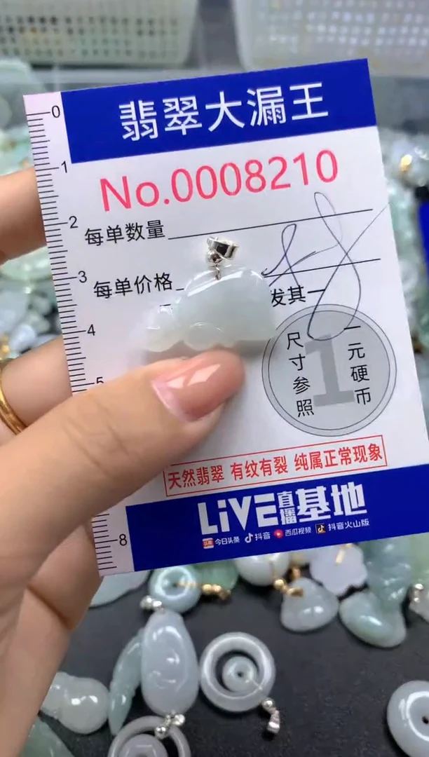 颈饰未镶嵌翡翠8210