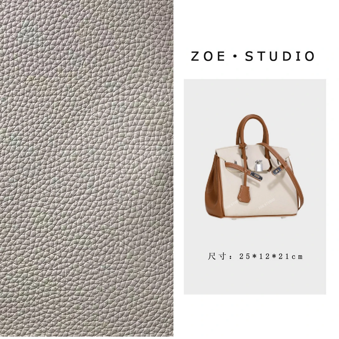 【佐伊甄选】GQ-8806-米白/棕轻奢女士时尚通勤气质小众百搭水桶包